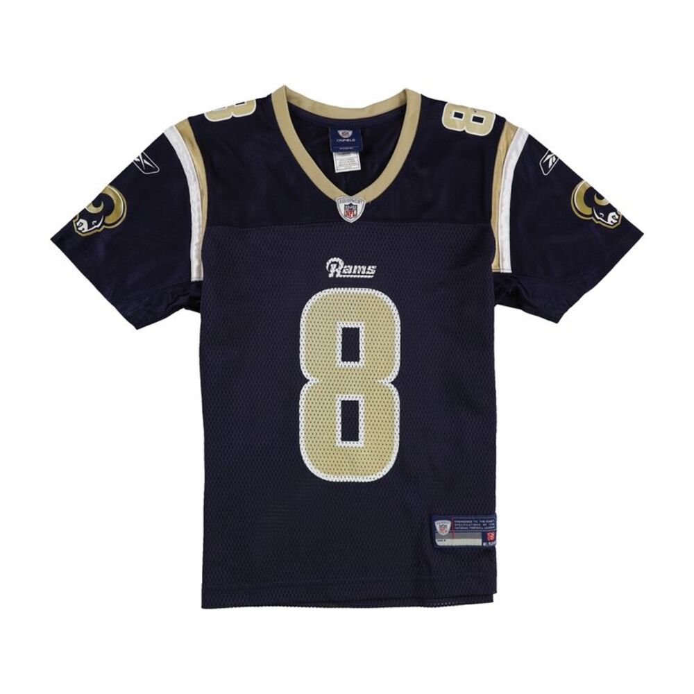 ONFIELD Girls Los Angeles Rams Jersey, Blue, Big Kids (8-20), S, DM
